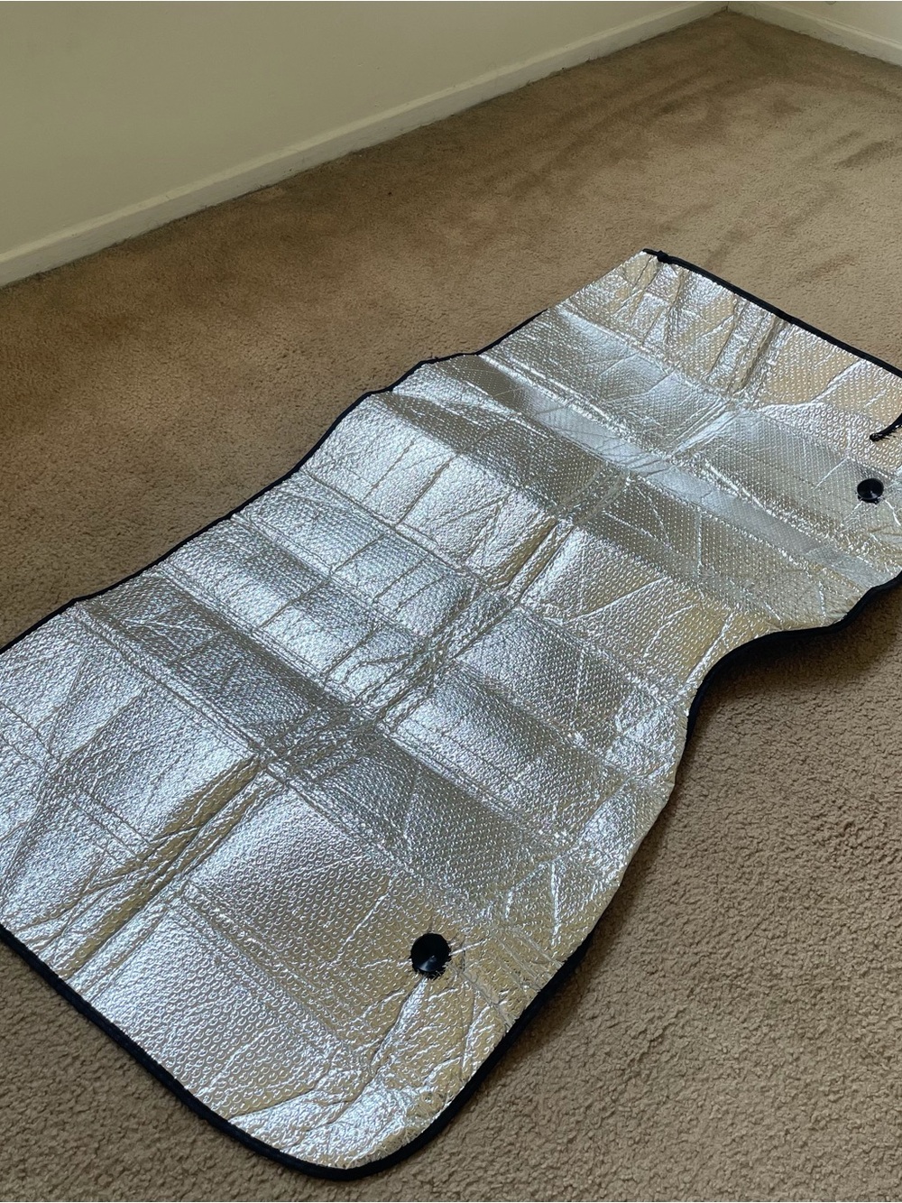 Silver Reflective Car Windshield Sun Shade